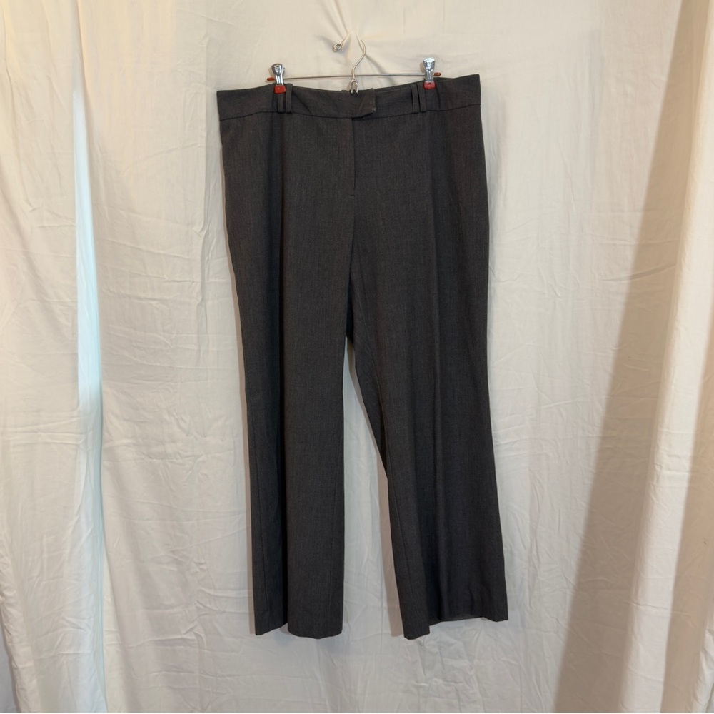 Style & Co Stretch Gray Dress Pants Women’s Size 18 Career Trousers Office Slack